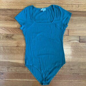 Kaileigh Square Neck Knit Bodysuit